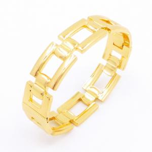 Stainless Steel Gold-plating Bangle - KB202824-SP