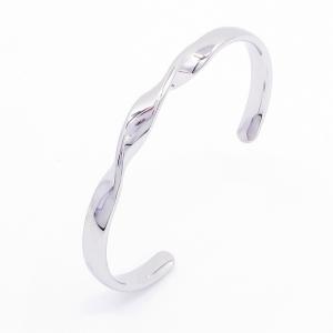 Stainless Steel Bangle - KB202830-SP