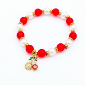 Bead Bracelet - KB202852-SP