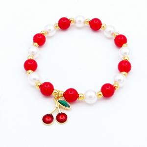 Bead Bracelet - KB202855-SP