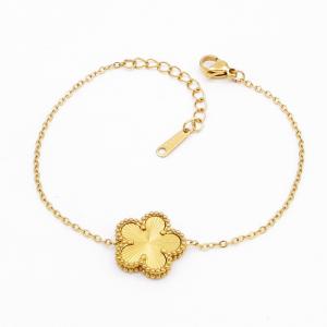 Stainless Steel Gold-plating Bracelet - KB202865-HM