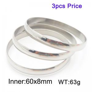 Stainless Steel Bangle - KB202999-LO