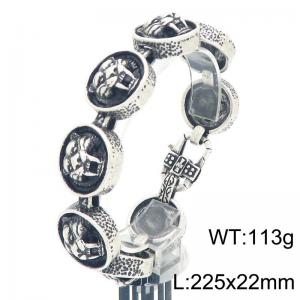 Stainless Steel Bracelet(Men) - KB203089-KJX