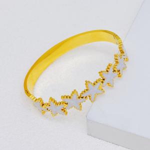Stainless Steel Gold-plating Bangle - KB203126-SXSJ