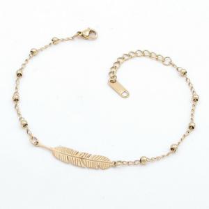 Stainless Steel Gold-plating Bracelet - KB203190-QY