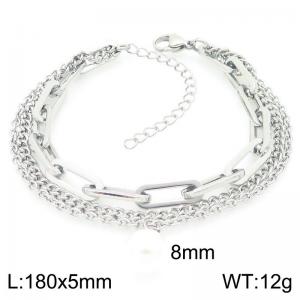 Stainless Steel Bracelet(women) - KB203267-Z