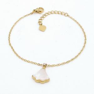Stainless Steel Gold-plating Bracelet - KB203494-HM