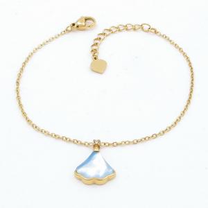 Stainless Steel Gold-plating Bracelet - KB203497-HM
