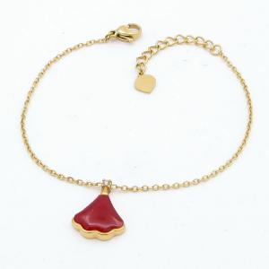 Stainless Steel Gold-plating Bracelet - KB203499-HM