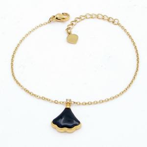 Stainless Steel Gold-plating Bracelet - KB203502-HM