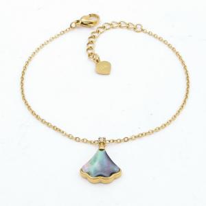 Stainless Steel Gold-plating Bracelet - KB203505-HM