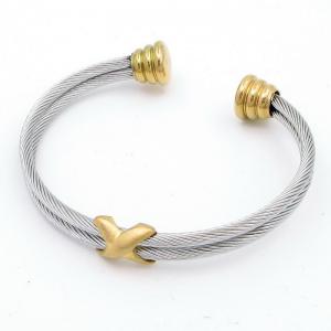 Stainless Steel Wire Bangle - KB203541-XY