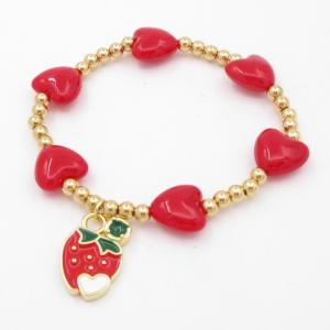 Bead Bracelet - KB203763-SP