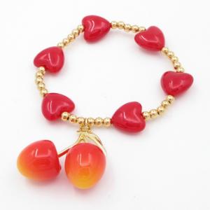 Bead Bracelet - KB203764-SP