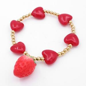 Bead Bracelet - KB203766-SP