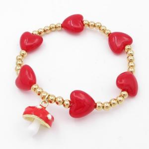 Bead Bracelet - KB203768-SP
