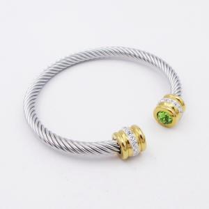 Stainless Steel Wire Bangle - KB205456-XY
