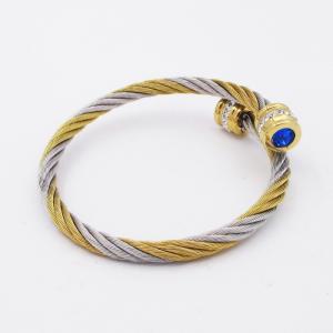 Stainless Steel Wire Bangle - KB205462-XY