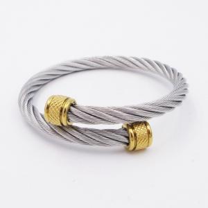 Stainless Steel Wire Bangle - KB205468-XY