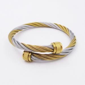 Stainless Steel Wire Bangle - KB205471-XY