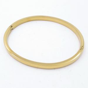 Stainless Steel Gold-plating Bangle - KB205532-SP