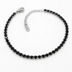 Stainless Steel Stone Bracelet - KB206332-HR