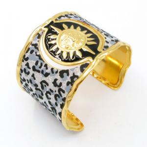 Stainless Steel Gold-plating Bangle - KB206382-SP