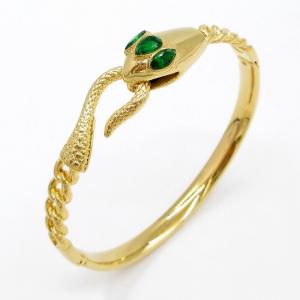 Stainless Steel Gold-plating Bangle - KB206413-SP
