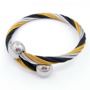Stainless Steel Wire Bangle - KB206914-QY