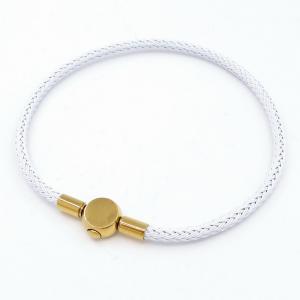 Stainless Steel Gold-plating Bracelet - KB206917-QY