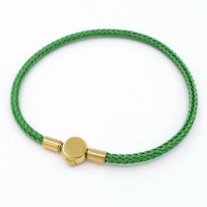 Stainless Steel Gold-plating Bracelet - KB206918-QY