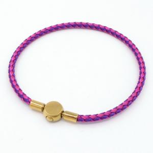 Stainless Steel Gold-plating Bracelet - KB206919-QY