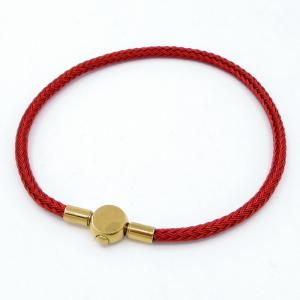 Stainless Steel Gold-plating Bracelet - KB206920-QY