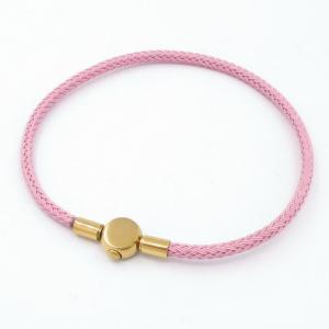 Stainless Steel Gold-plating Bracelet - KB206922-QY