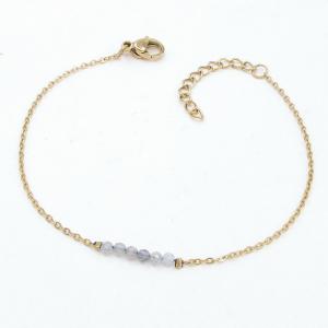 Stainless Steel Gold-plating Bracelet - KB206931-SH