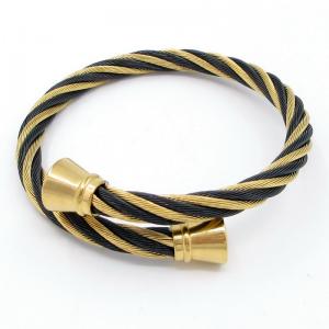 Stainless Steel Wire Bangle - KB206977-XY