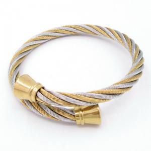 Stainless Steel Wire Bangle - KB206978-XY