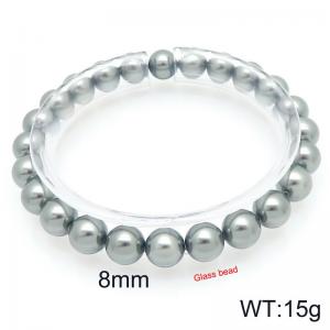 8mm Ladies' Steel Shell Pearl Bracelet - KB207021-Z