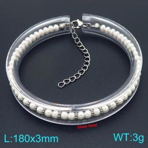 Ladies' White Shell Pearl Bracelet Gifts - KB207029-Z