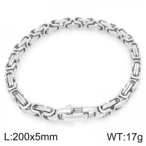 5mm Creative Men's Neutral Stainless Steel Emperor Chain - KB207058-Z