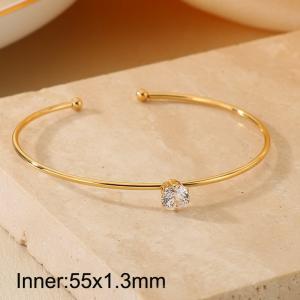 stainless steel bracelet - KB207420-GC