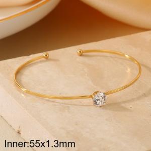 stainless steel bracelet - KB207424-GC