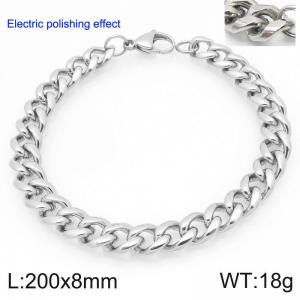 Stainless Steel Bracelet(Men) - KB207778-Z