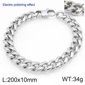 Stainless Steel Bracelet(Men) - KB207780-Z