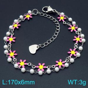 Stainless Steel Bracelet(women) - KB207943-Z