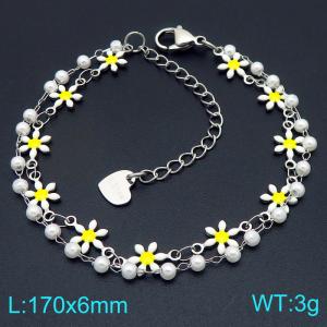 Stainless Steel Bracelet(women) - KB207945-Z