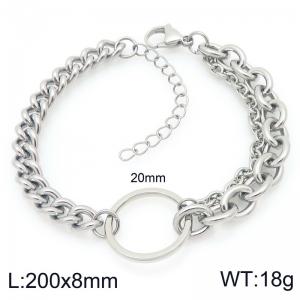 Stainless Steel Bracelet(women) - KB208021-Z