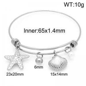 Stainless Steel Bangle - KB208487-Z