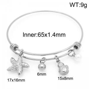 Stainless Steel Bangle - KB208497-Z