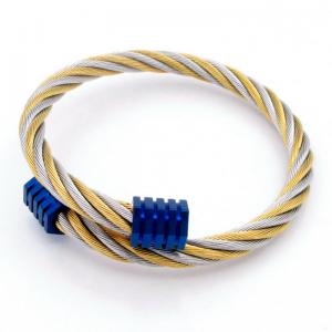 Stainless Steel Wire Bangle - KB208702-XY